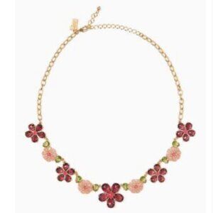 Kate Spade “In Full Bloom” Collar Necklace EUC